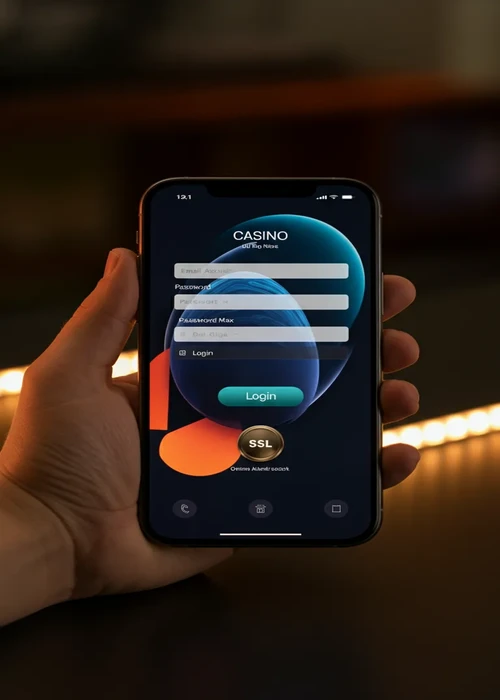 Prive Casino member access with secure login and encrypted connection